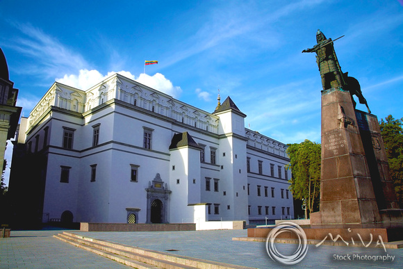 Miva Stock_1658 - Lithuania, Vilnius, Gediminas, Royal Palace