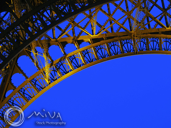 Miva Stock_2588 - France, Paris, Detail of an Eiffel Tower