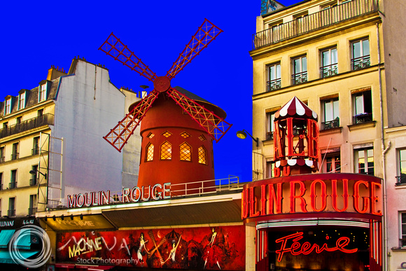 Miva Stock_2714 - France, Paris, Montmartre, Moulin Rouge