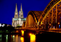 Miva Stock_2837 - Germany, Cologne, Bridge, Cathedral