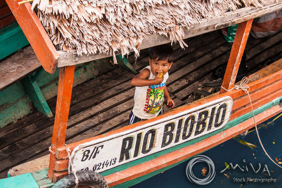 Miva Stock_3062 - Brazil, Amazon River boat, boy