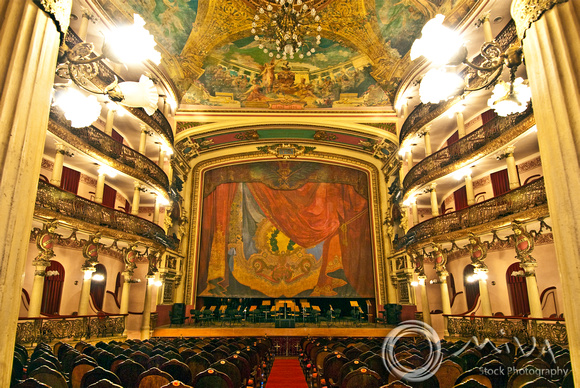 Miva Stock_3130 - Brazil, Manaus, Teatro Amazonas, opera