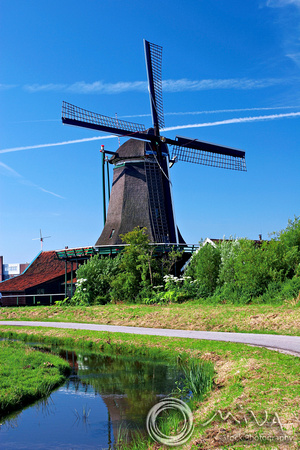 Miva Stock_0843 - Netherlands, Zaanstad, Windmills