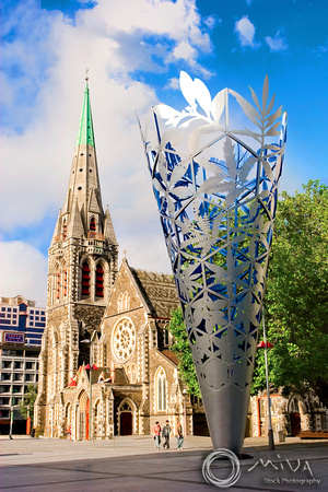 Miva Stock_0969 - New Zealand, Christchurch, Cathedral