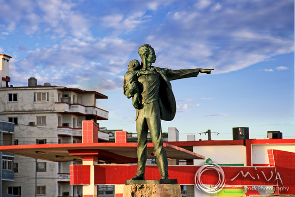 Miva Stock_3501 - Cuba, Havana, a statue of Jose Marti