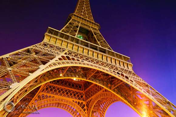 Miva Stock_2586 - France, Paris, Detail of the Eiffel Tower