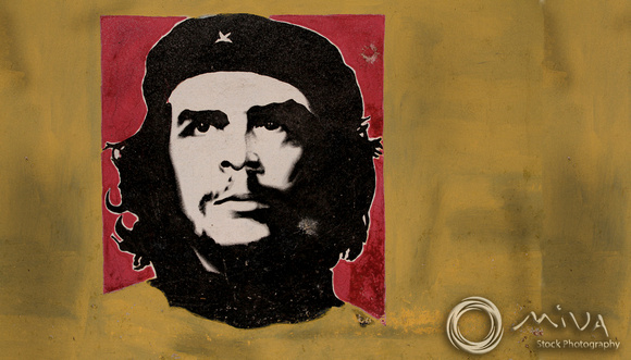 Miva Stock_3479 - Cuba, Havana, Che Guevara, graffiti