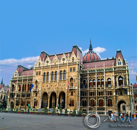 Miva Stock_1334 - Hungary, Budapest, Parliament building