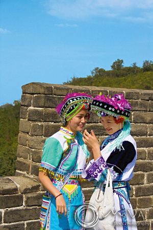 Miva Stock_1385 - China, Badaling, Great Wall, traditional dress