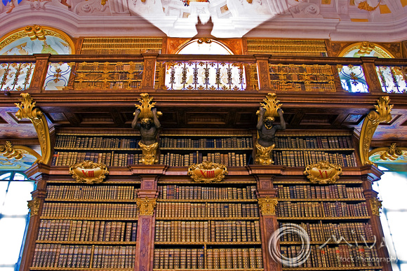 Miva Stock_1400 - Austria, Melk Abbey, Library