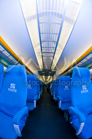 Miva Stock_1669 - China, Shanghai, Maglev train Interior