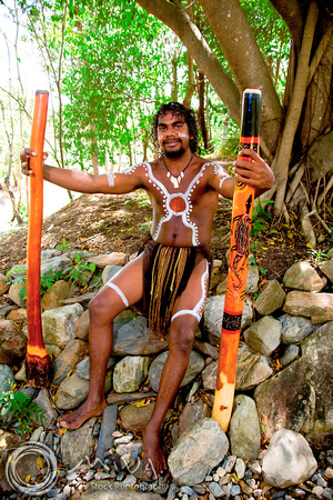 Miva Stock_1721 - Australia, Cairns, Queensland, aborigine man