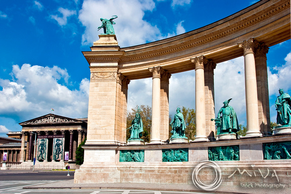 Miva Stock_1763 - Hungary, Budapest, Heroes Square
