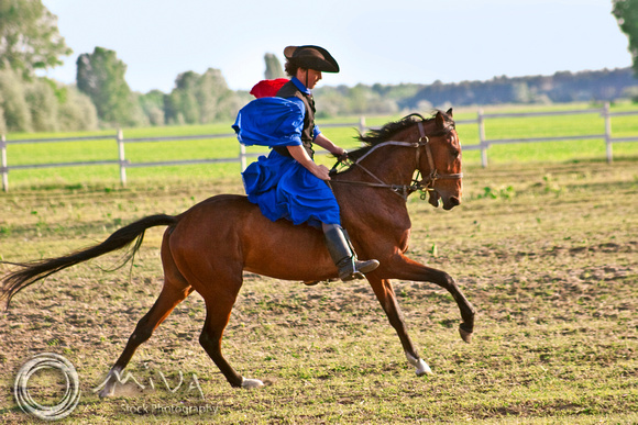 Miva Stock_1798 - Hungary, Kalocsa, Csikos, horse riders