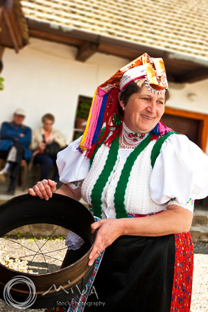 Miva Stock_1813 - Hungary, Holloko, Traditional Woman