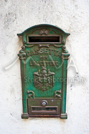 Miva Stock_1820 - Italy, Amalfi, old public Post Box