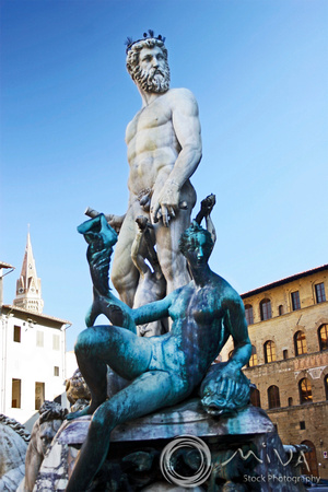 Miva Stock_1893 - Italy, Florence, Neptune fountain