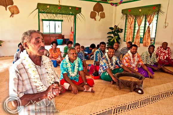 Miva Stock_1912 - Fiji, Navua, Kava tea ceremony