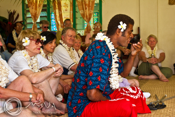 Miva Stock_1913 - Fiji, Navua, Kava tea ceremony