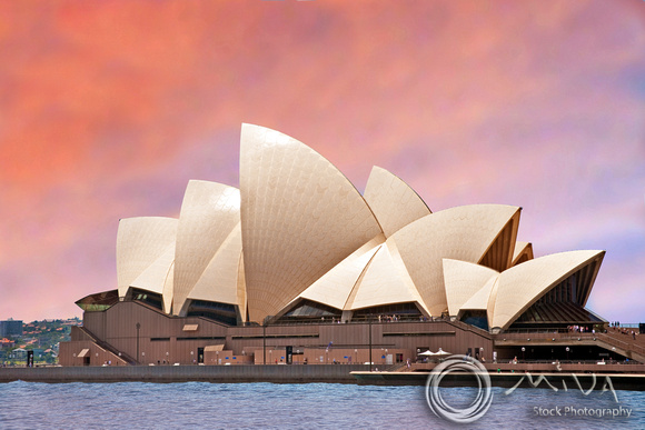 Miva Stock_1924 - Australia, Sydney, Opera House at sunset