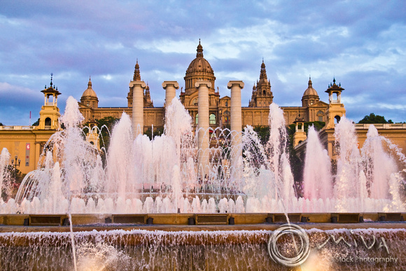 Miva Stock_2017 - Spain, Barcelona, Font Magica, Magic Fountain