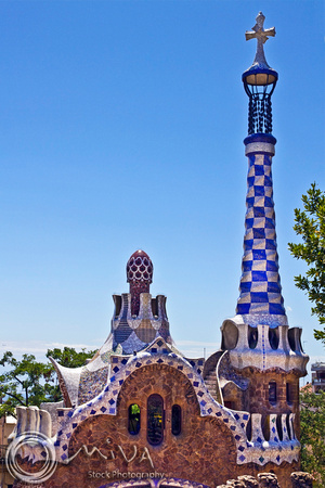 Miva Stock_2109 - Spain, Barcelona, Guell Park, Antonio Gaudi