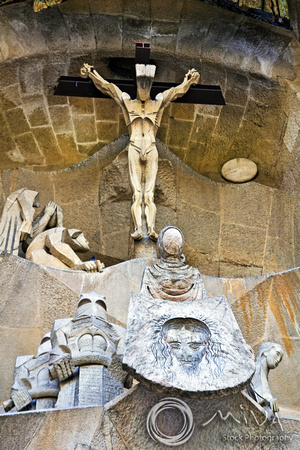 Miva Stock_2164 - Spain, Barcelona, la Sagrada Familia
