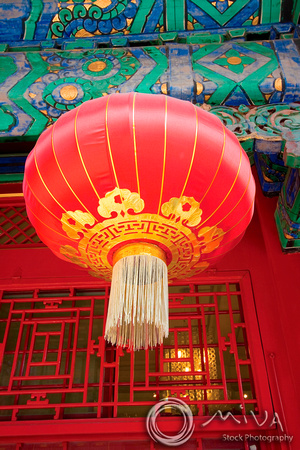 Miva Stock_2268 - China, Beijing, Forbidden City, Chinese lantern