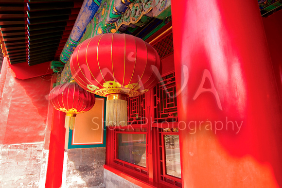Miva Stock_2269 - China, Beijing, Forbidden City, Chinese lanterns