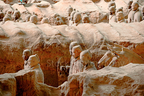 Miva Stock_2302 - China, Xi'an, Terracotta warriors