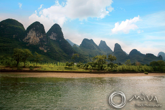 Miva Stock_2325 - China, Guilin, Li River, River boat