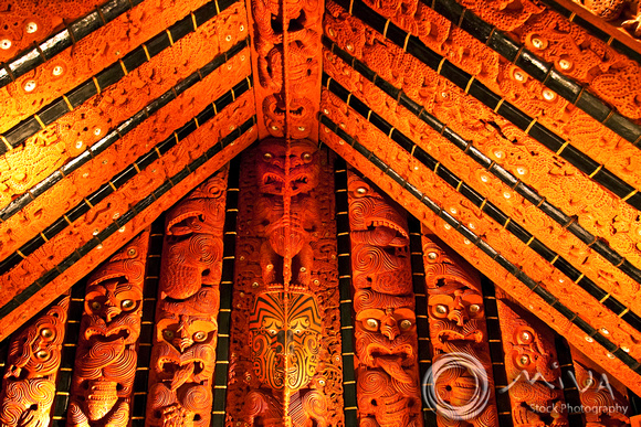 Miva Stock_2512 - New Zealand, Rotorua, Maori meeting house
