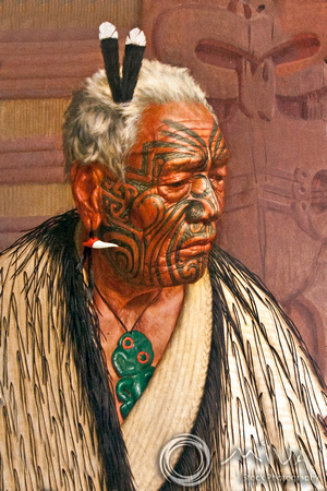 Miva Stock_2517- New Zealand, Auckland, Maori Warrior
