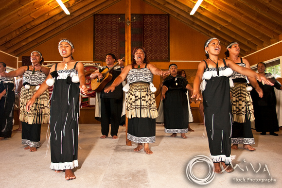 Miva Stock_2529 - New Zealand, Rotorua, Maori tribal dance
