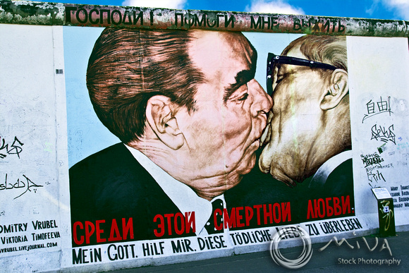 Miva Stock_2540 - Germany, Berlin, Berlin Wall, East Side Gallery