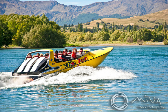 Miva Stock_2600 - New Zealand, Queenstown, Shotover River, boat