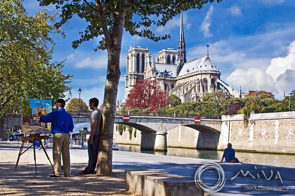 Miva Stock_2640 - France, Paris, Notre Dame Cathedral
