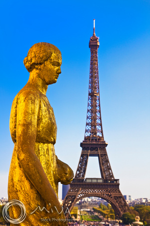 Miva Stock_2658 - France, Paris, Eiffel Tower, Palais de Chaillot