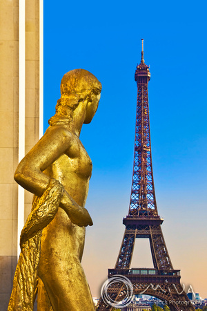 Miva Stock_2660 - France, Paris, Eiffel Tower, Palais de Chaillot