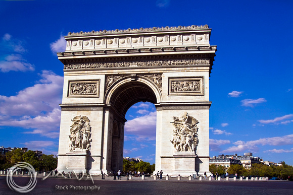 Miva Stock_2715 - France, Paris, Arc de Triomphe