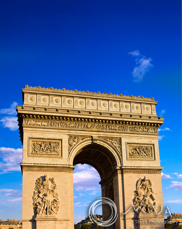 Miva Stock_2747 - France, Paris, Arc de Triomphe