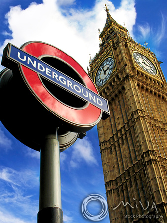 Miva Stock_2835 - England, London, Big Ben, Underground