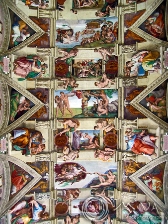 Miva Stock_2880 - Italy, Rome, Vatican, Sistine Chapel
