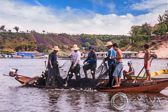 Miva Stock_3041 - Brazil, Manaus, Amazon river fishing boat