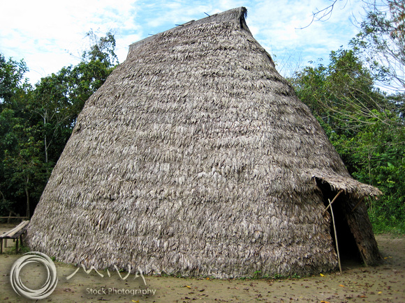 Miva Stock_3054 - Peru, Iquitos, tribal hut