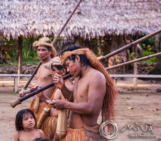 Miva Stock_3061 - Peru, Iquitos, Yagua Tribesmen