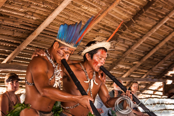 Miva Stock_3068 - Peru, Iquitos, Yagua Tribesmen