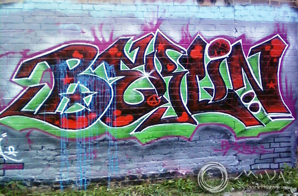 Miva Stock_3080 - Germany, Berlin, Graffiti on Wall