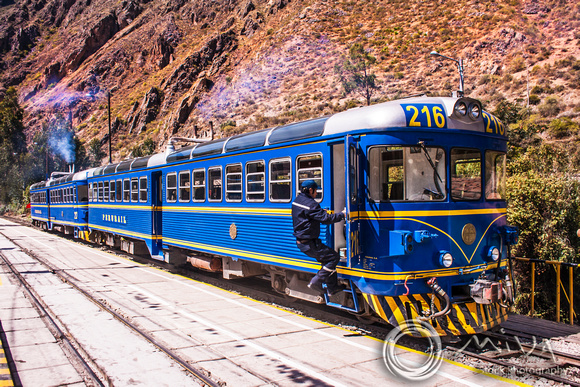 Miva Stock_3178 - Peru, Aguas Calientes, Peru Rail Train