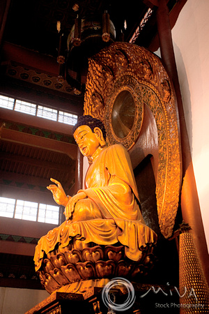 Miva Stock_0812 - China, Hangzhou, Lingyin Temple, Buddha
